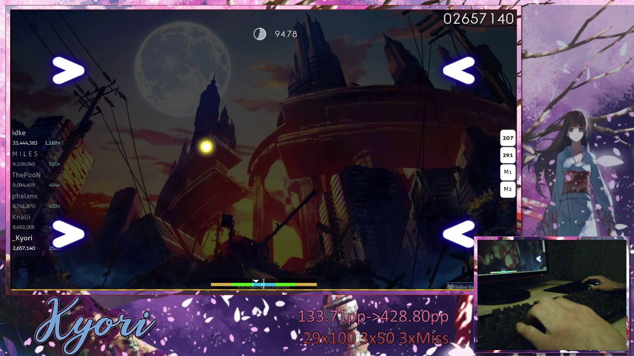 [osu!] Getty vs. DJ DiA - DropZ-Line- [Warfare] 5x miss