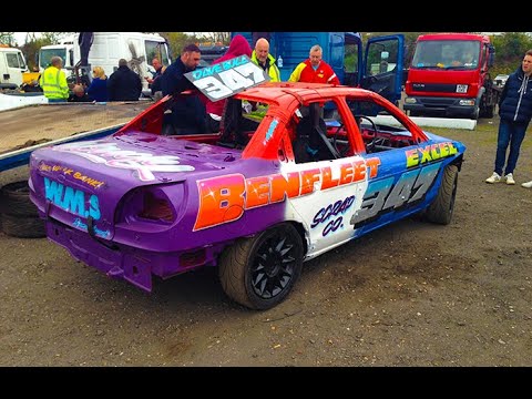 Arena Essex National Banger Racing WQ Round 1 19/4/15 - YouTube