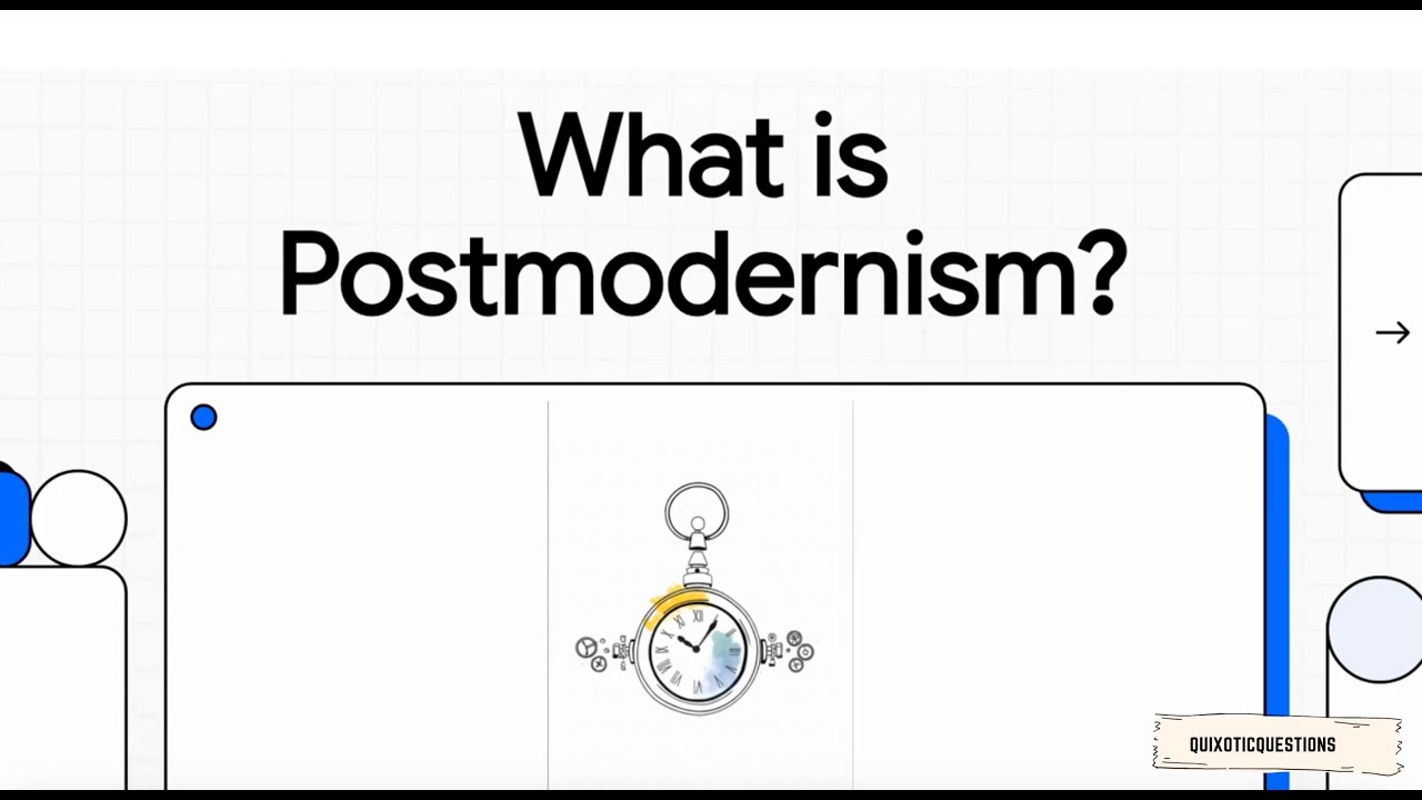 What is Postmodernism? Jean-François Lyotard explained! Quixotic Questions