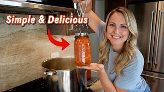 How to Make & Can Roasted Garlic Roma Tomato Sauce by Ball® Home Canning