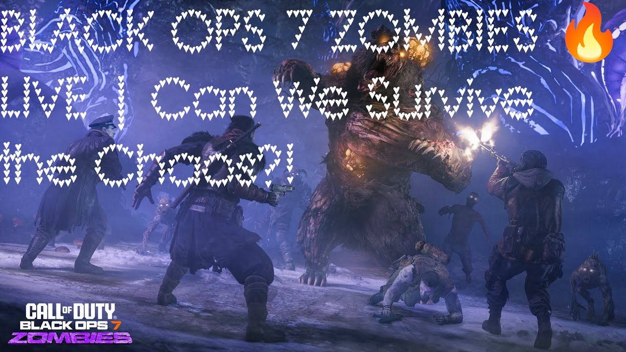 BLACK OPS 7 ZOMBIES 🔥 LIVE | Can We Survive the Chaos?!
