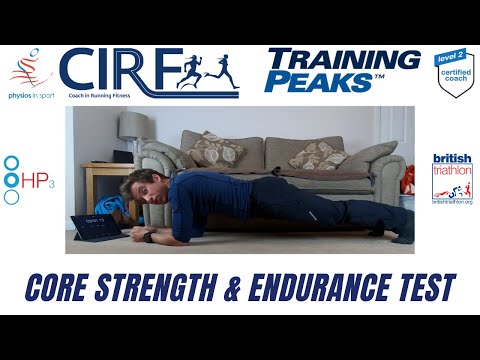 Core strength and endurance test