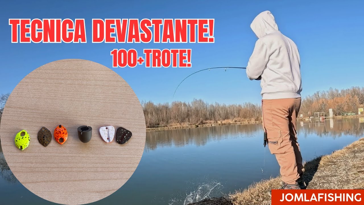 QUESTA TECNICA È DEVASTANTE PER IL TROUT AREA! 🤯🎣-100+ TROTE CATTURATE IN UNA SESSIONE