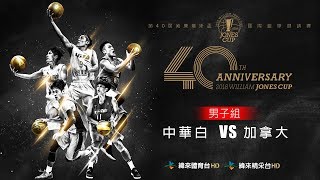 20180714-3 瓊斯盃-男子組 中華白vs加拿大