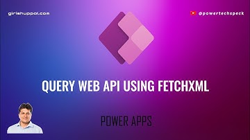 Query WebAPI using FetchXml in Power Apps