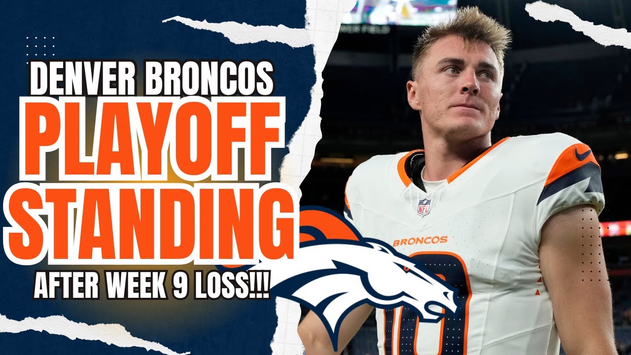 Are the Denver Broncos STILL A PLAYOFF TEAM After Week 9 Loss to ...