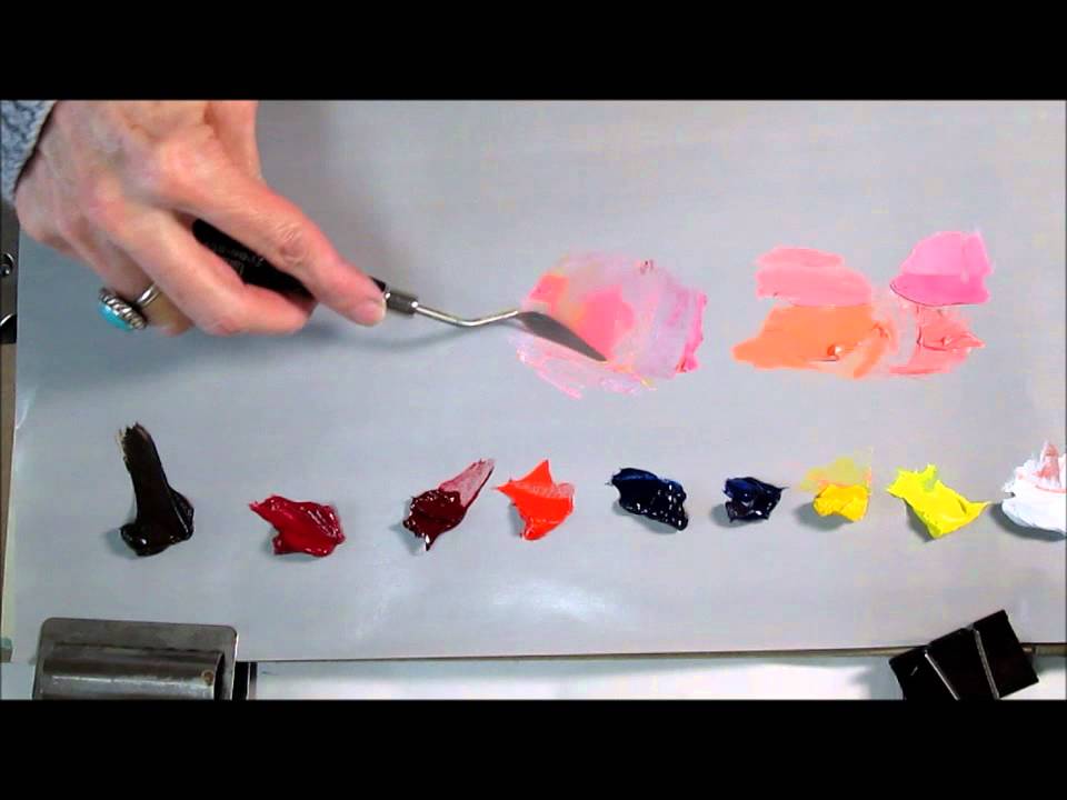 Colour Theory Mixing Pink And Peach You Paint Colors Colorful Oil Painting Color Chart - How To Make The Color Hot Pink With Paint