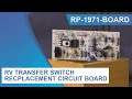RV Transfer Switch Replacement Circuit Board for LPT50BRD and LPT30