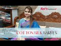 Exclusive handloom cotton silk sarees collection 05th may  01ma