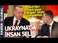 Ukrayna'da İnsan Seli! Erdoğan'ı Böyle Karşıladılar