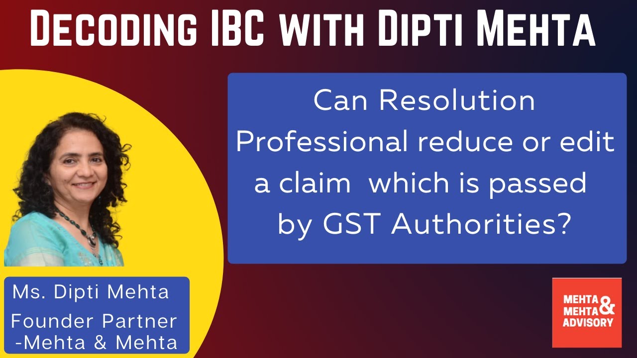 Can the resolution professional reduce or edit the claim ?