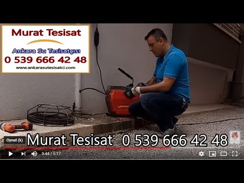 MUTFAK LAVABO VE TUVALET GİDER TIKANIKLIK AÇMA