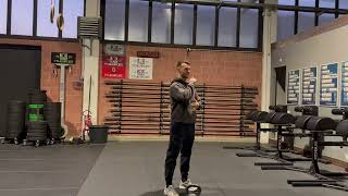 Single Arm Kettlebell Front Rack Carry - demo