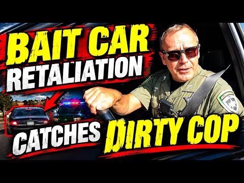 BAITCAR RETALIATION CAUGHT ON CAMERA