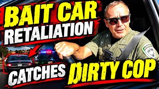 BAITCAR RETALIATION CAUGHT ON CAMERA