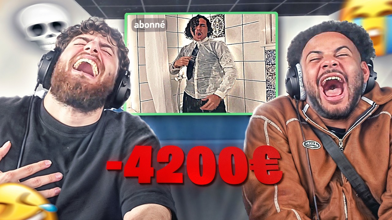 CELUI QUI NOUS FAIT RIRE GAGNE 250€ 💀🤣 (c'est devenu génant) avec Nico