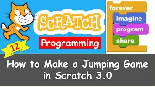 How to Make a Jumping Game in Scratch || Game Development || Chicken and Egg Game screenshot 4
