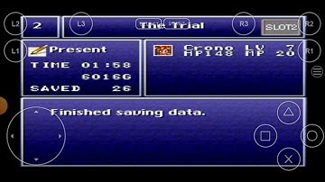 CHRONO TRIGGER-PS1-USA-CRONO results NOT GUILTY in his PROCESS and LUCCA SAVES HIM from EXECUTION!