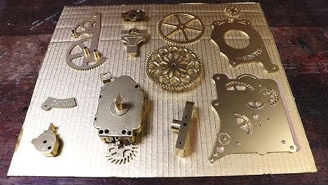 Chronograph Steampunk Clock Kit Instructions - Part 4