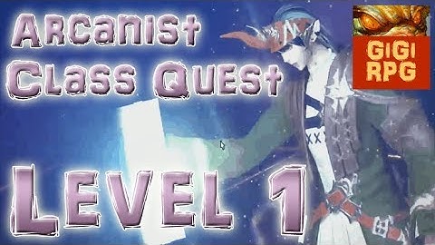 Level 1 Arcanist Class Quest - Final Fantasy XIV: A Realm Reborn