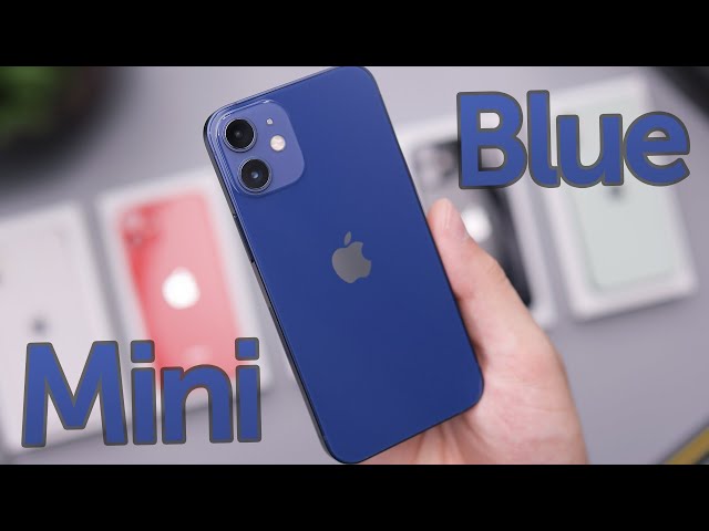 極上品 iPhone 12 mini BLUE 64GB 国内Simフリー版