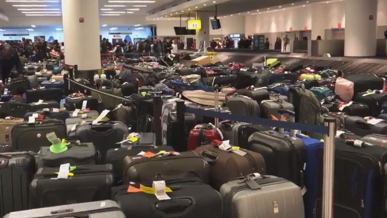 Lost bags strewn across Bay Area airports after Southwest meltdown