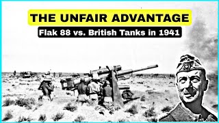 When British Tanks First Encountered Flak 88s at Halfaya Pass - June 1941