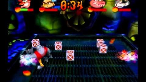 Crash Bash - Warp Room 4: Forest - 135) Drain Bash Lv. 5