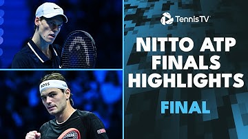 Jannik Sinner vs Taylor Fritz For The Title! 🏆 | Nitto ATP Finals 2024 Final Highlights