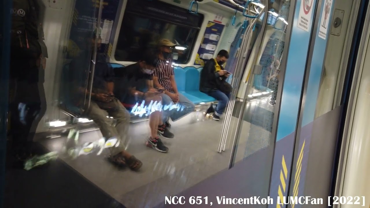 {Wheelslips, Night Trip +Heavy Rain} Siemens Inspiro Set 124 Ride From Taman Pertama To Kajang