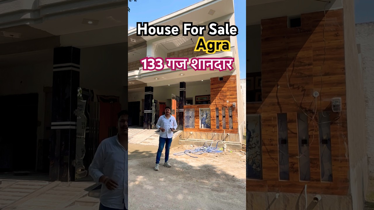 House For Sale In Agra, Semi Duplex 3BHK House 😍 शानदार मकान बिकाऊ 