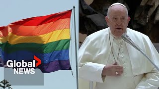 Pope approves blessings for same-sex couples: They're listening to the needs of the people