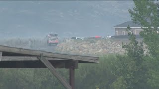Lightning sparks grass fires in Treasure Valley