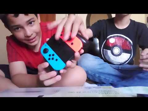 Vídeo: Par Joy-Con Verde Neon E Rosa Até 58