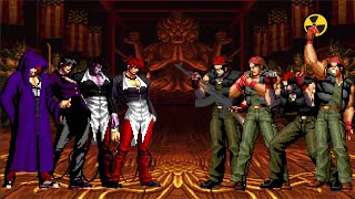 The King of Fighters (MUGEN) | Iori Yagami vs Ralf Jones