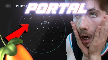 My First Impression On Using PORTAL By Output *Making A Beat From Scratch*  | FL Studio Tutorial