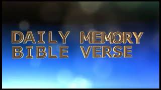 Daily Memory Bible Verse John 3:18 KJV