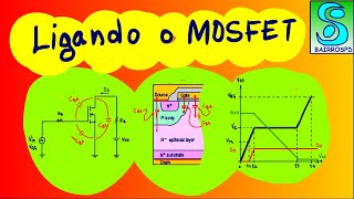 MOSFET: Acionamento do gate, resistência do gate