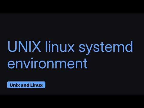 Unix & Linux: How to ask systemd service to reload its environment variables on runtime?
