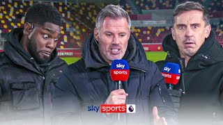 Thats Absolute Nonsense Carra & Neville Argue Over Liverpool