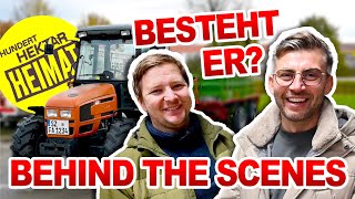 VIDEODREH mit HUNDERT HEKTAR HEIMAT | Besteht Michel den Traktorführerschein?🚜 | BEHIND THE SCENES 🎥 by A&G Fahrschul-Akademie GmbH 291 views 4 months ago 4 minutes, 57 seconds