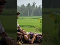 Massage In The Yard During Heavy Rain Beauty ASMR Massage In The Yard During Heavy Rain Beauty ASMR
