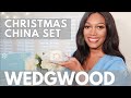WEDGWOOD CHRISTMAS TEA &amp; DINING COLLECTION- WINTER WHITE (My Christmas Tablescape ideas) ☕️✨