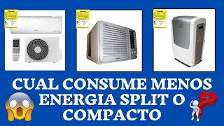 Que aire acondicionado consume menos energía