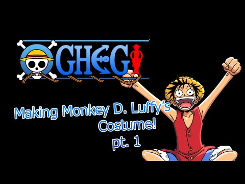 How to Make Monkey D. Luffy's Costume Part 1 | AoTTG RC Mod | Adobe Illustrator CS6