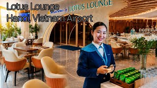 Career Overview Lotus Lounge at Hanoi, Vietnam 🇻🇳 | Vietnam Airlines Lotus Lounge #luxury #luxurytravel #airport