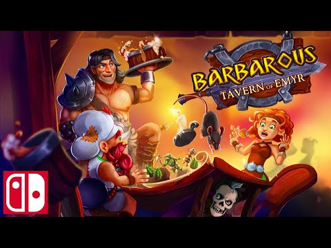 Barbarous Tavern of Emyr Trailer || Nintendo Switch