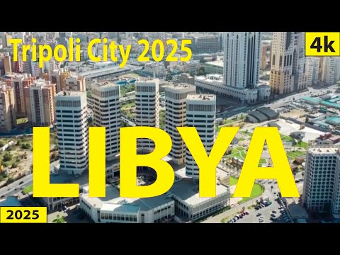 Tripoli City Libya 4K By Drone 2025