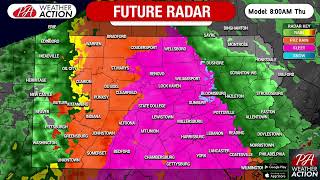 Thursday Future Radar Hi-Res NAM