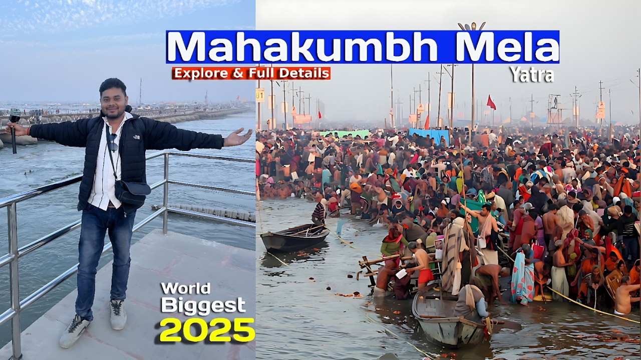 Prayagraj Kumbh Mela 2025 | Maha Kumbh Mela 2025 | Triveni Sangam ...